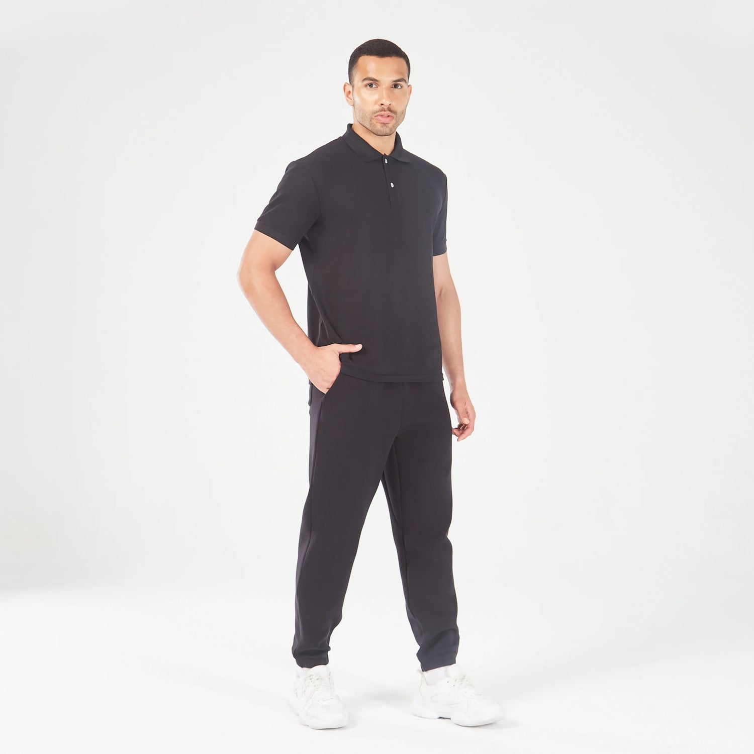 squatwolf-gym-wear-core-over-achiever-polo-black-workout-shirts-for-men