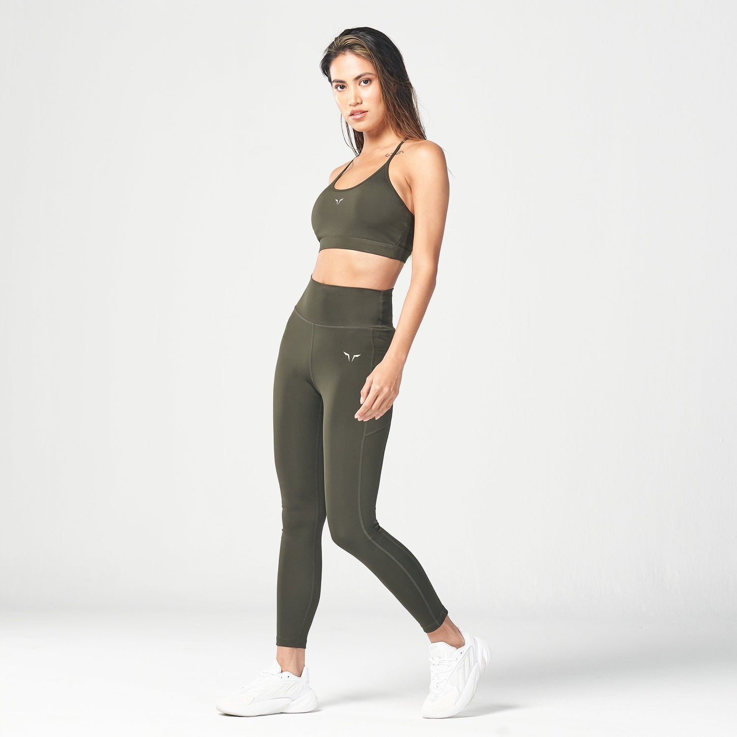 squatwolf-workout-clothes-essential-low-impact-bra-khaki-sports-bra-for-gym