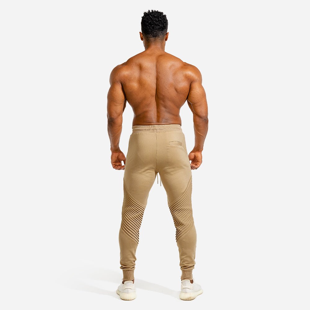 squatwolf-workout-pants-for-men-ribbed-jogger-pants-taupe-gym-wear