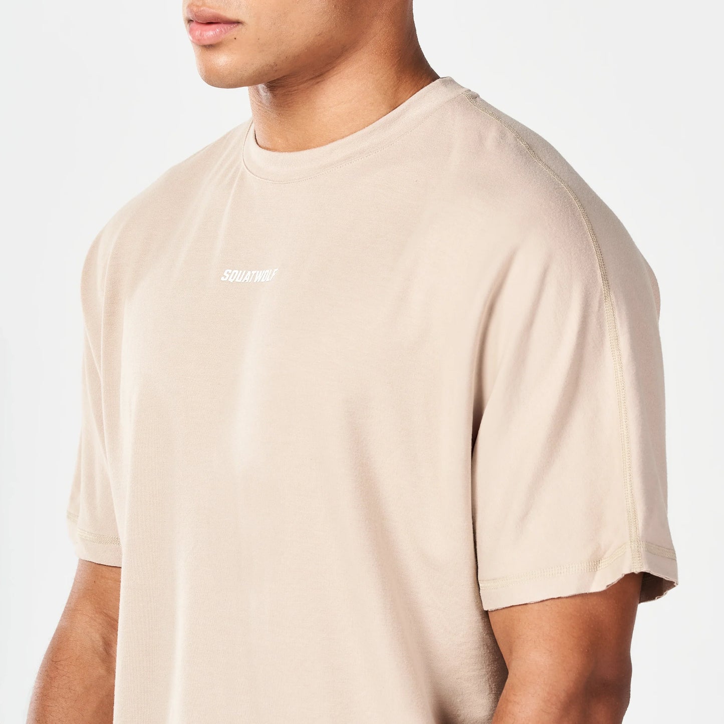 تيشيرت بامب كوفر فضفاض - ترابي