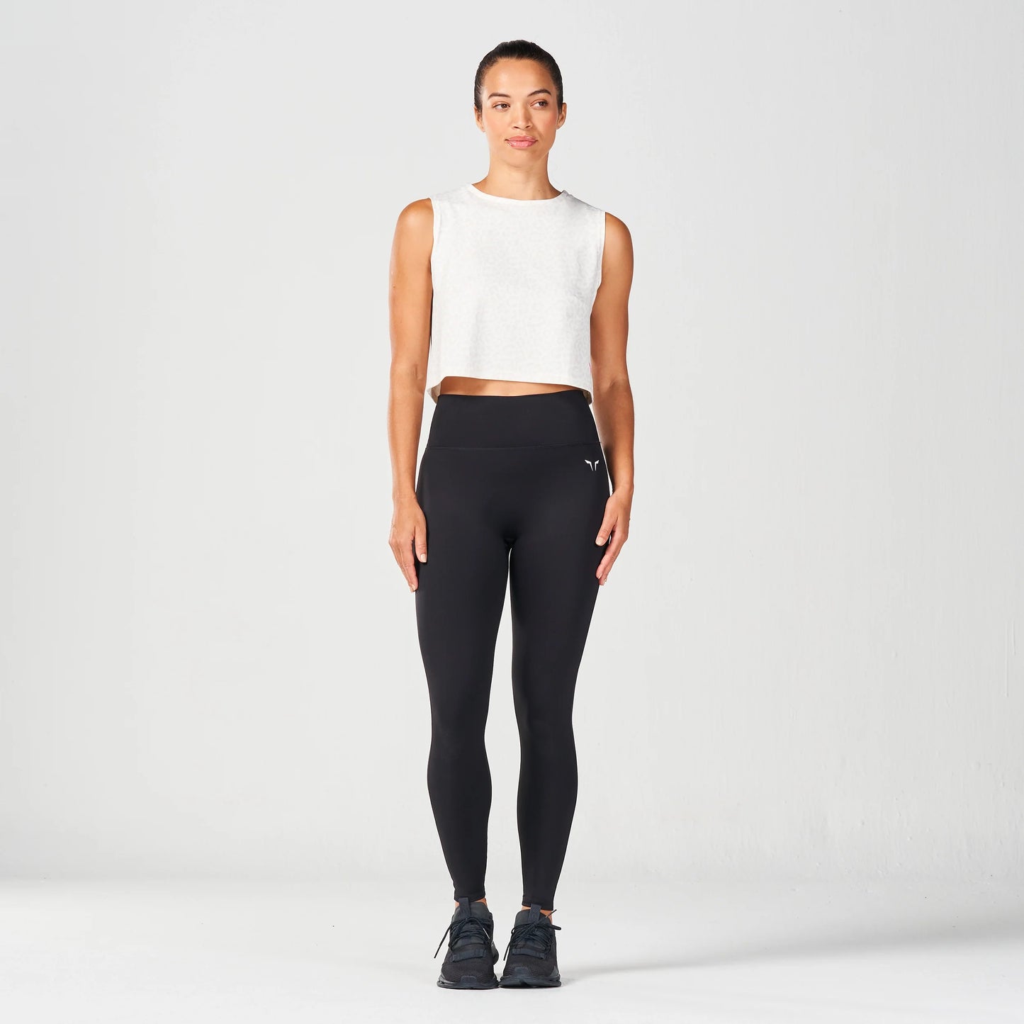 تانك قصيرة من كور - أبيض لؤلؤي كايين