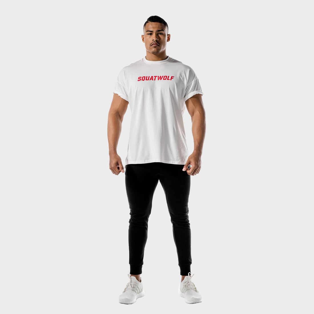 squatwolf-gym-t-shirts-for-women-iconic-oversize-tee-white-workout-clothes