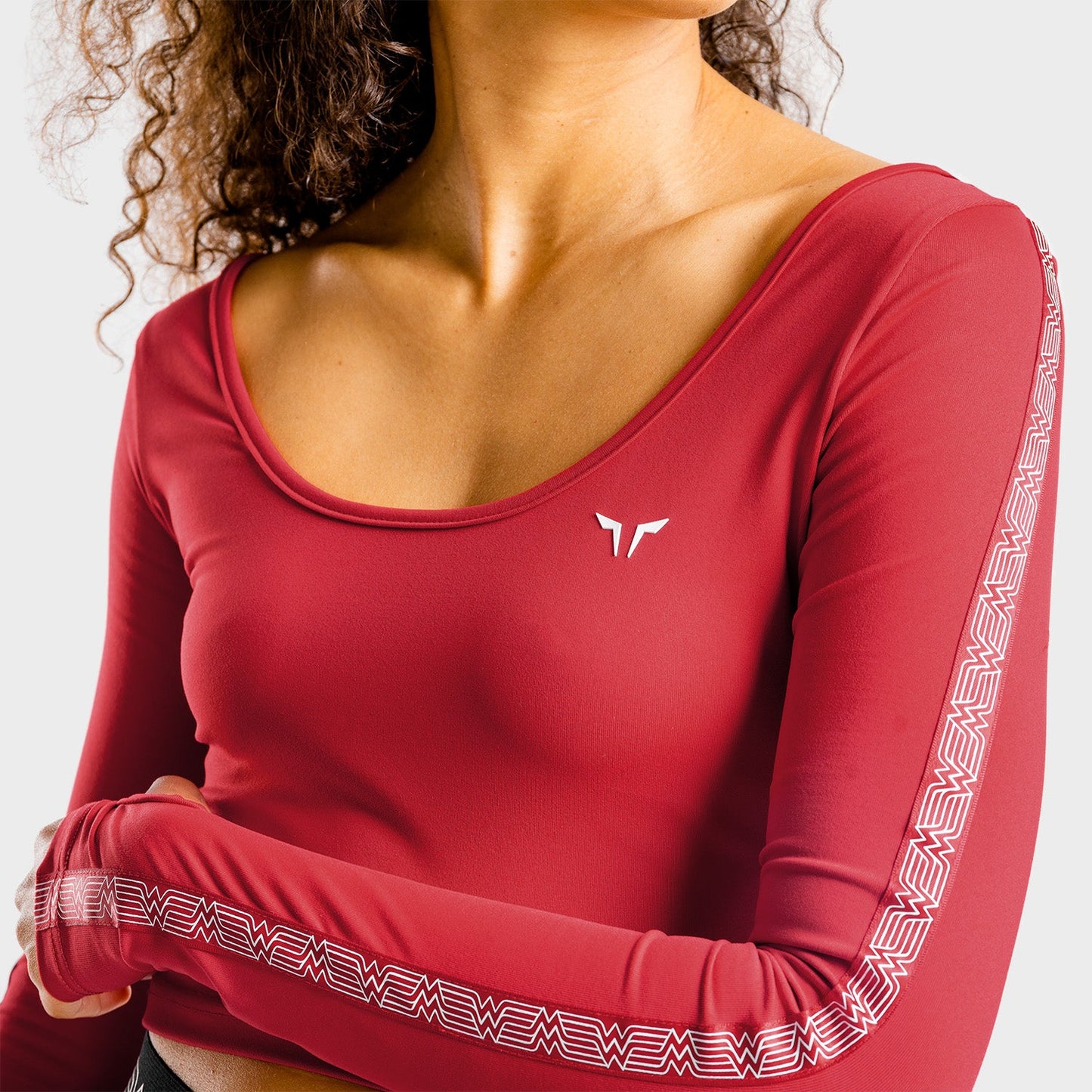 squatwolf-gym-t-shirts-for-women-wonder-woman-crop-top-ruby-red-workout-clothes