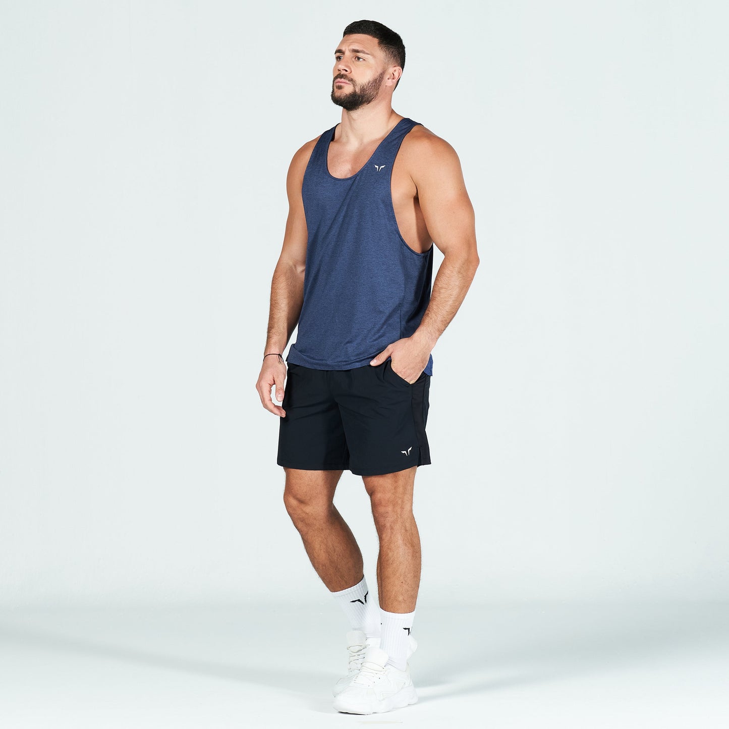 squatwolf-gym-wear-core-aero-tech-stringer-navy-marl-stringer-vests-for-men