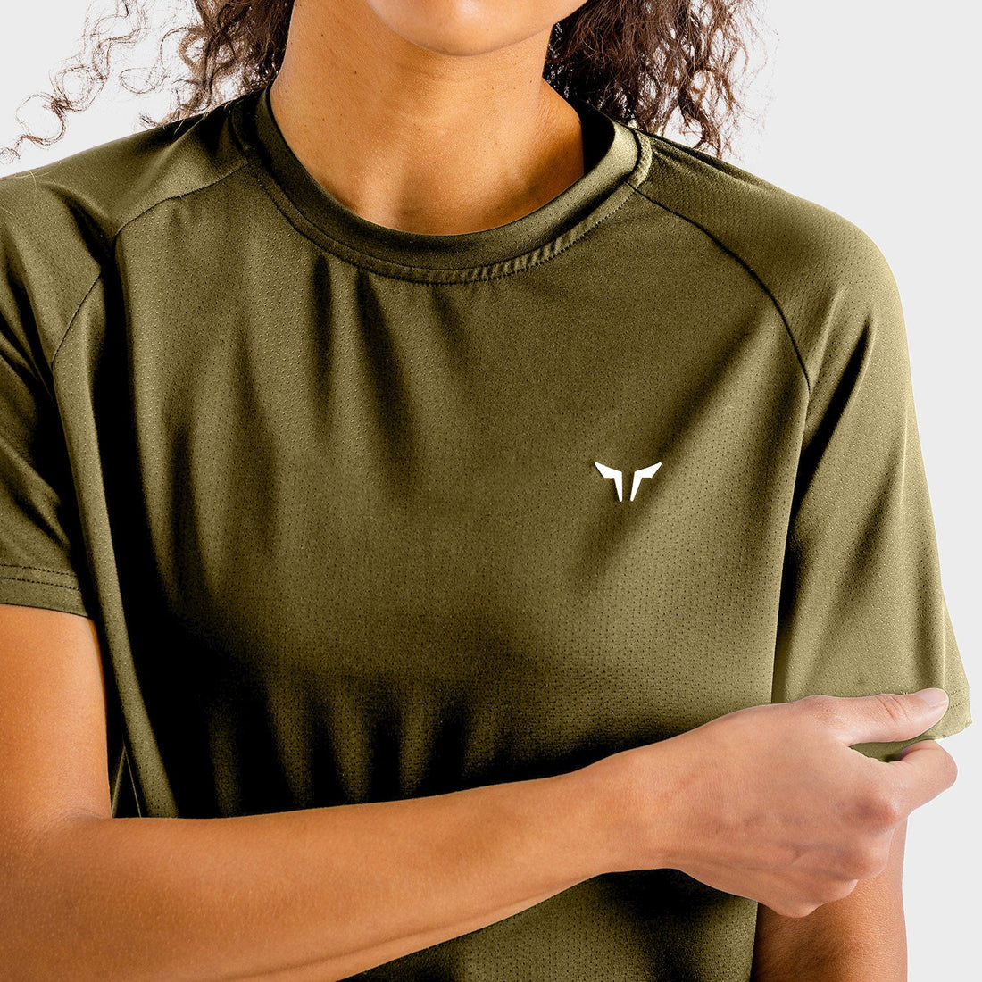 squatwolf-workout-clothes-core-mesh-tee-khaki-women-gym-t-shirts-for-women