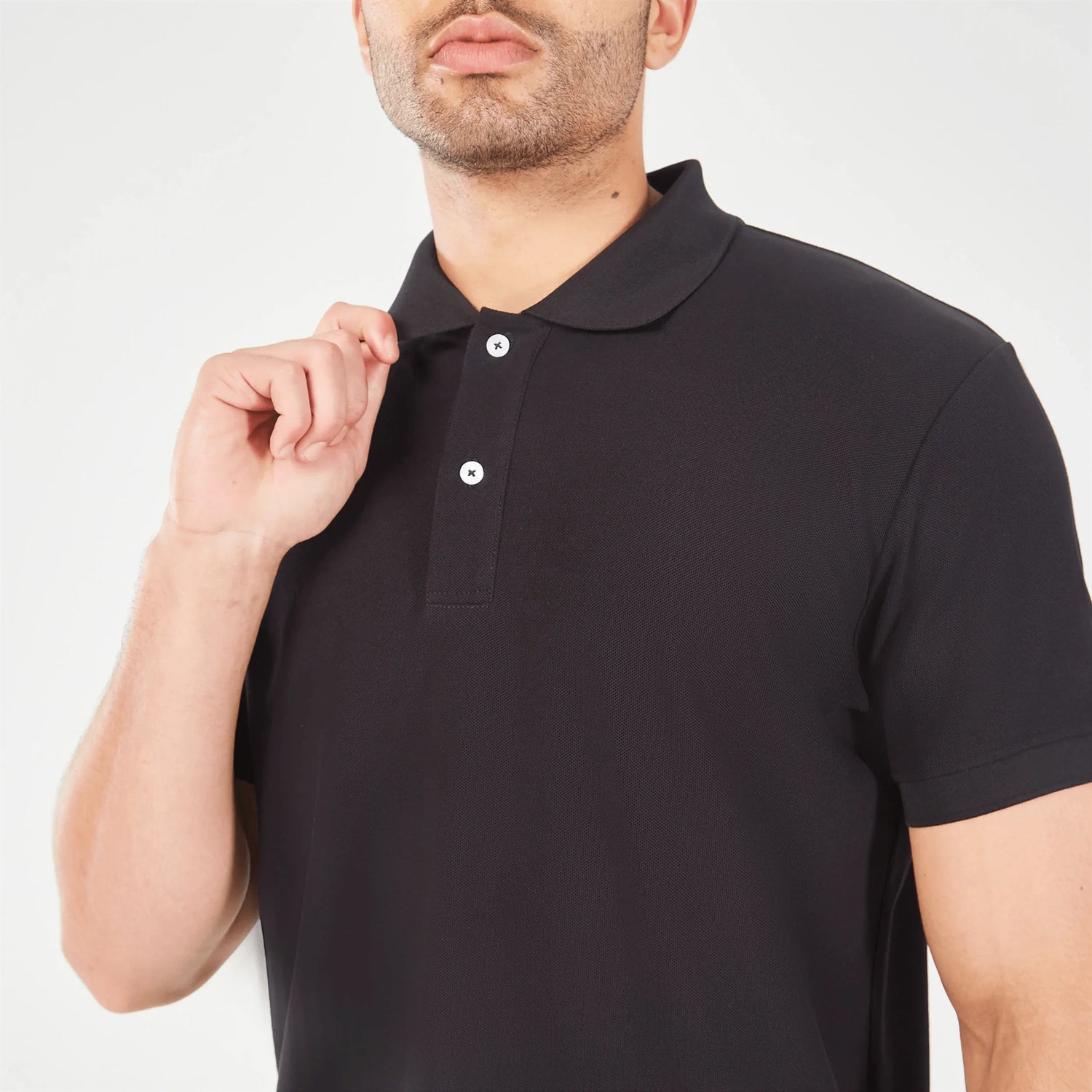 squatwolf-gym-wear-core-over-achiever-polo-black-workout-shirts-for-men