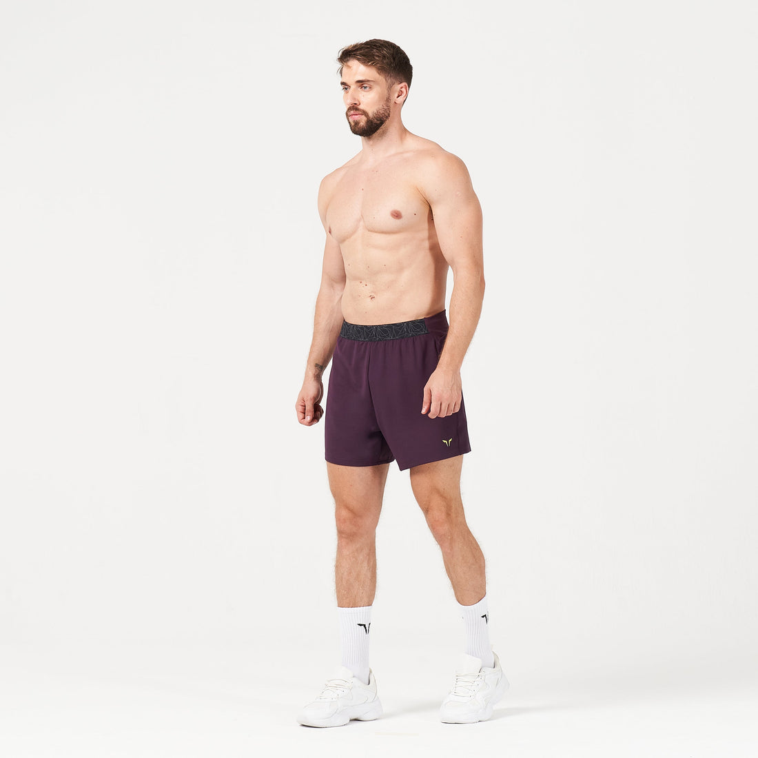 squatwolf-gym-wear-lab360-tdry-flex-shorts-plum-perfect-workout-short-for-men