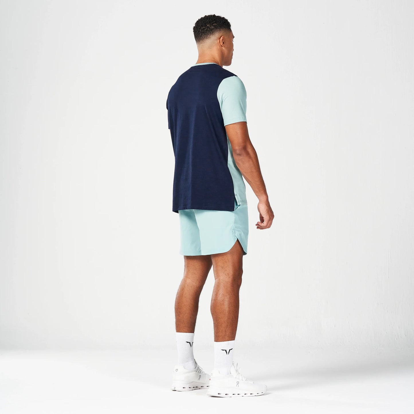 Split Logo T-shirt - Canal Blue