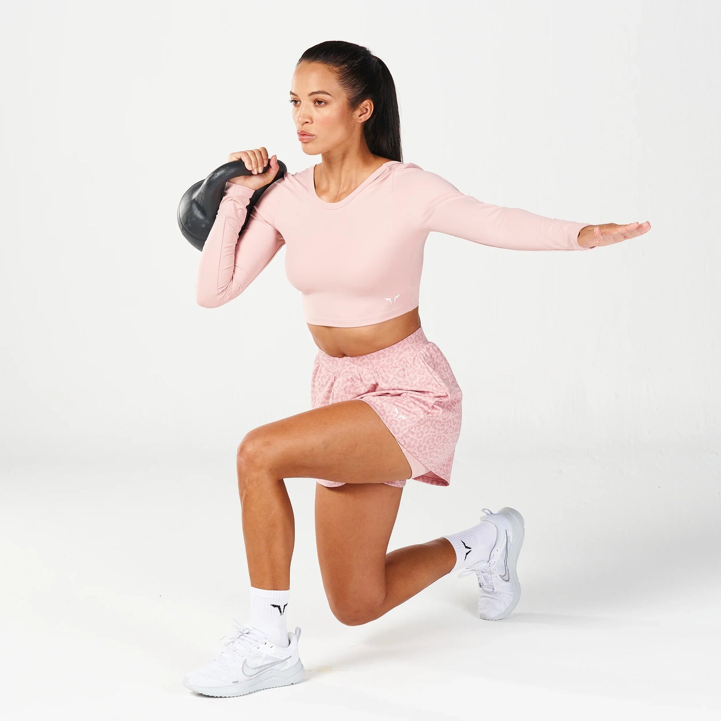 بلوزة واريور 2.0 قصيرة - موف فاتح