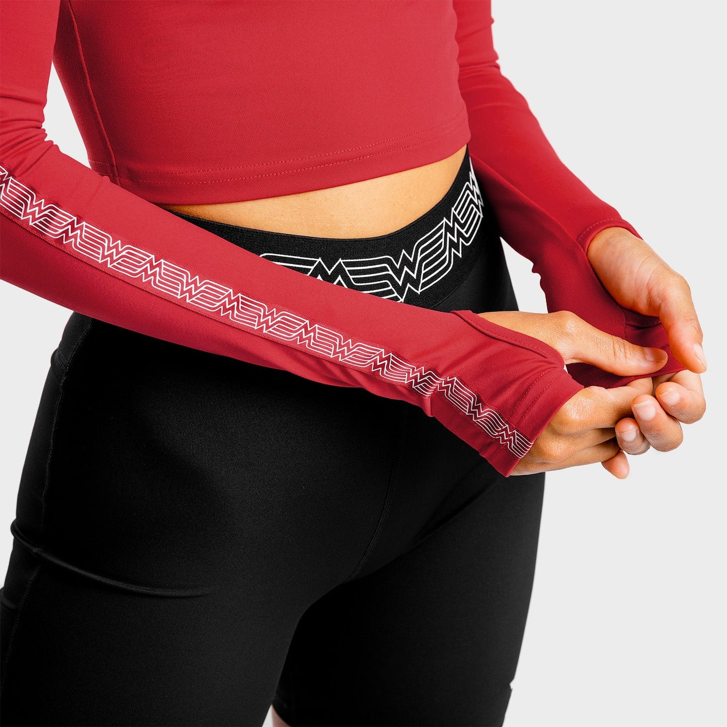 squatwolf-gym-t-shirts-for-women-wonder-woman-crop-top-ruby-red-workout-clothes