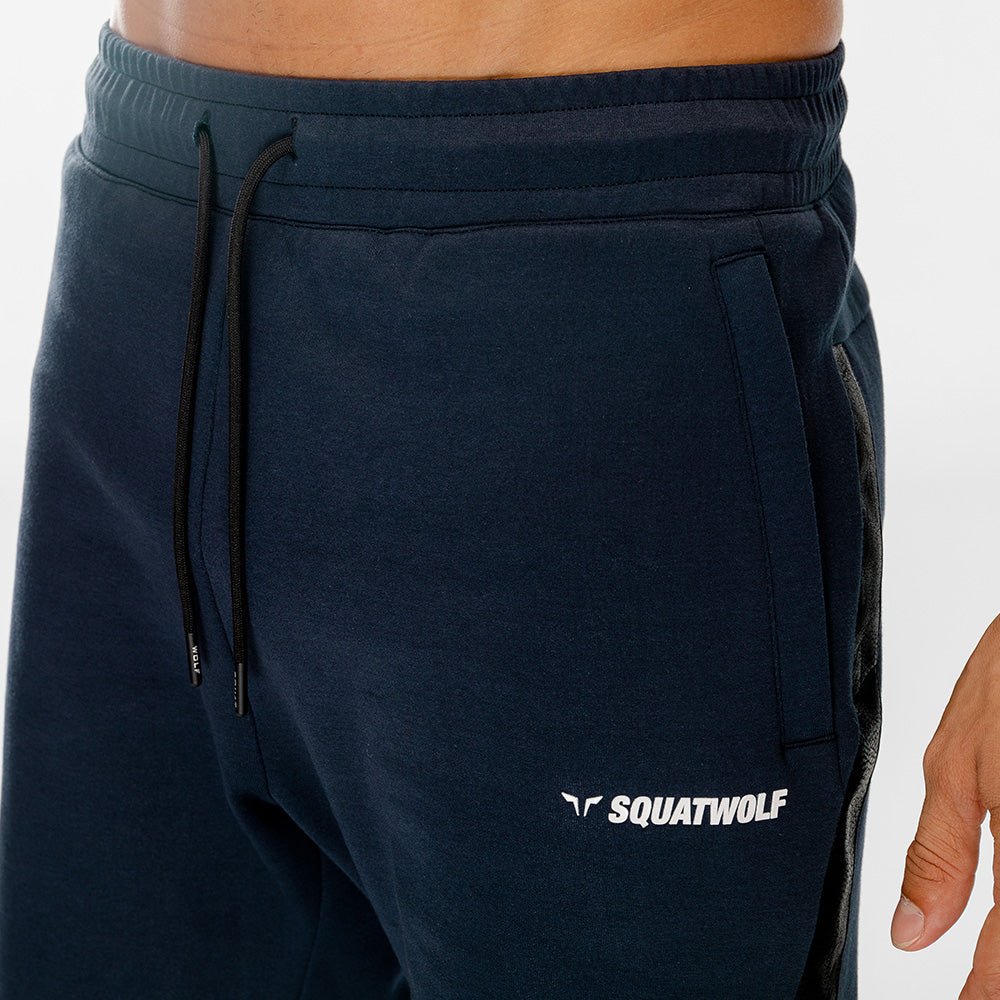squatwolf-short-for-men-warrior-panel-shorts-navy-workout-gym-wear