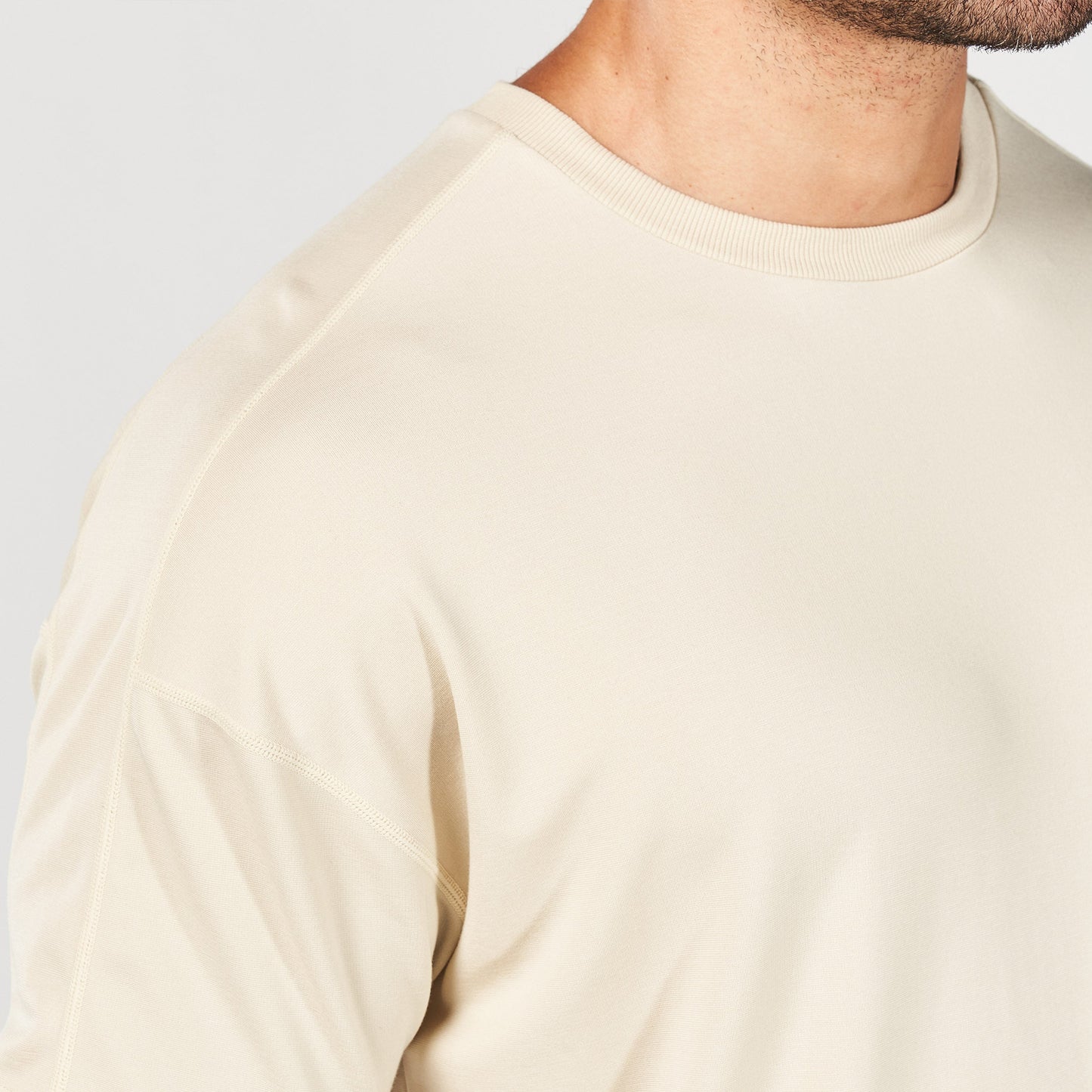 squatwolf-gym-wear-golden-era-legacy-oversized-tee-brown-rice-workout-shirts-for-men