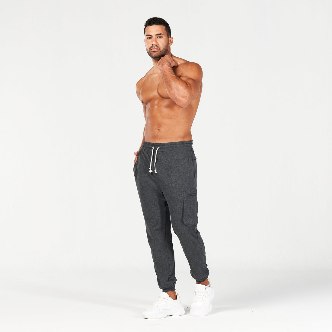 squatwolf-gym-wear-golden-era-new-school-joggers-black-marl-workout-pants-for-men