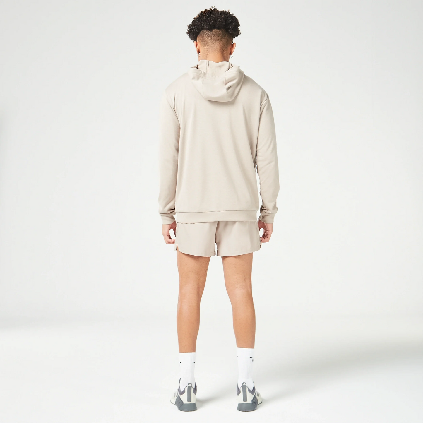 Essential Zipped Hoodie - Cobblestone