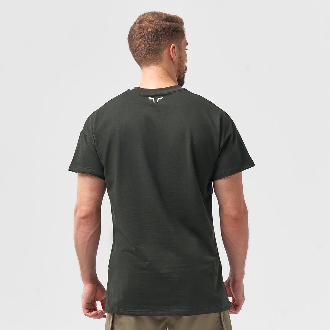 squatwolf-gym-wear-bodybuilding-tee-khaki-workout-shirts-for-men