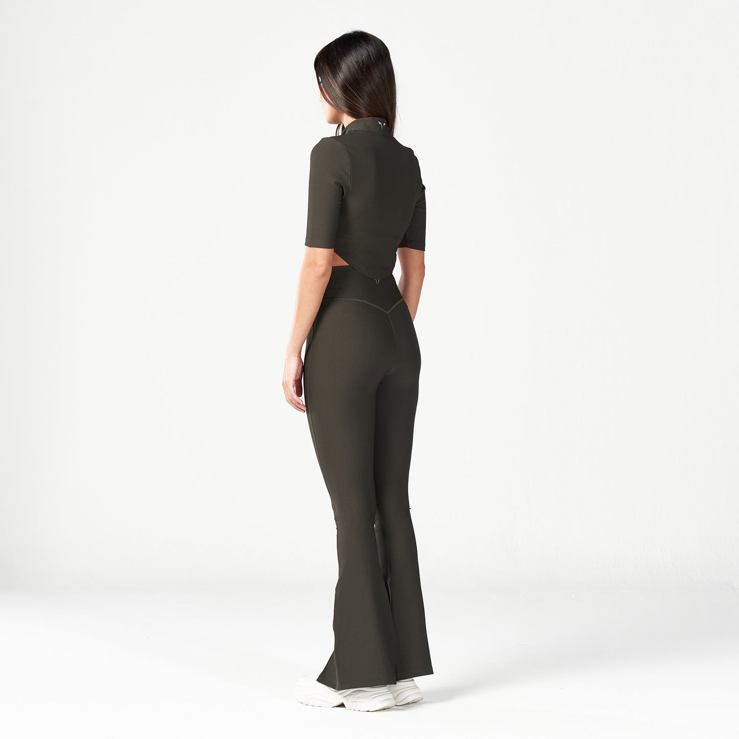 squatwolf-workout-clothes-code-flare-it-up-trousers-khaki-gym-pants-for-women