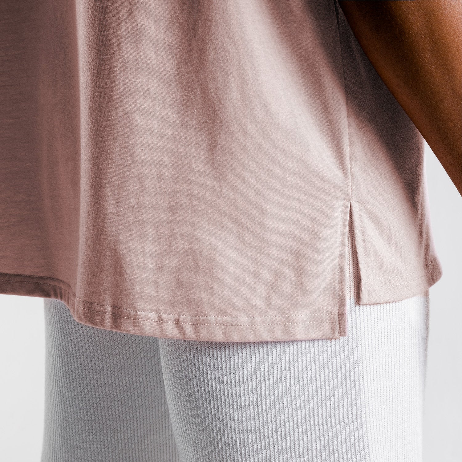 squatwolf-workout-shirts-for-men-luxe-oversize-tee-salmon-gym-wear