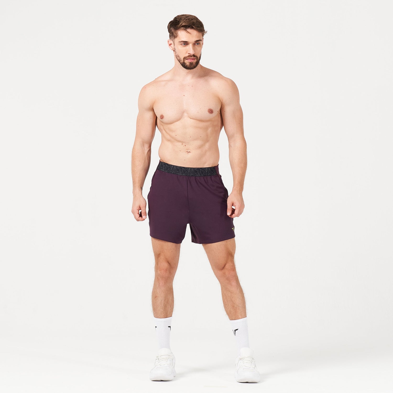 squatwolf-gym-wear-lab360-tdry-flex-shorts-plum-perfect-workout-short-for-men