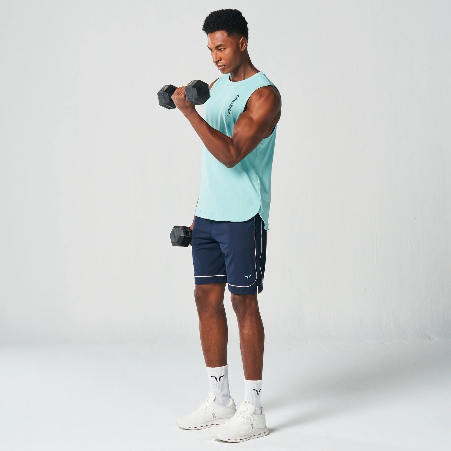 Warrior Cut Off Stringer 2.0 - Canal Blue