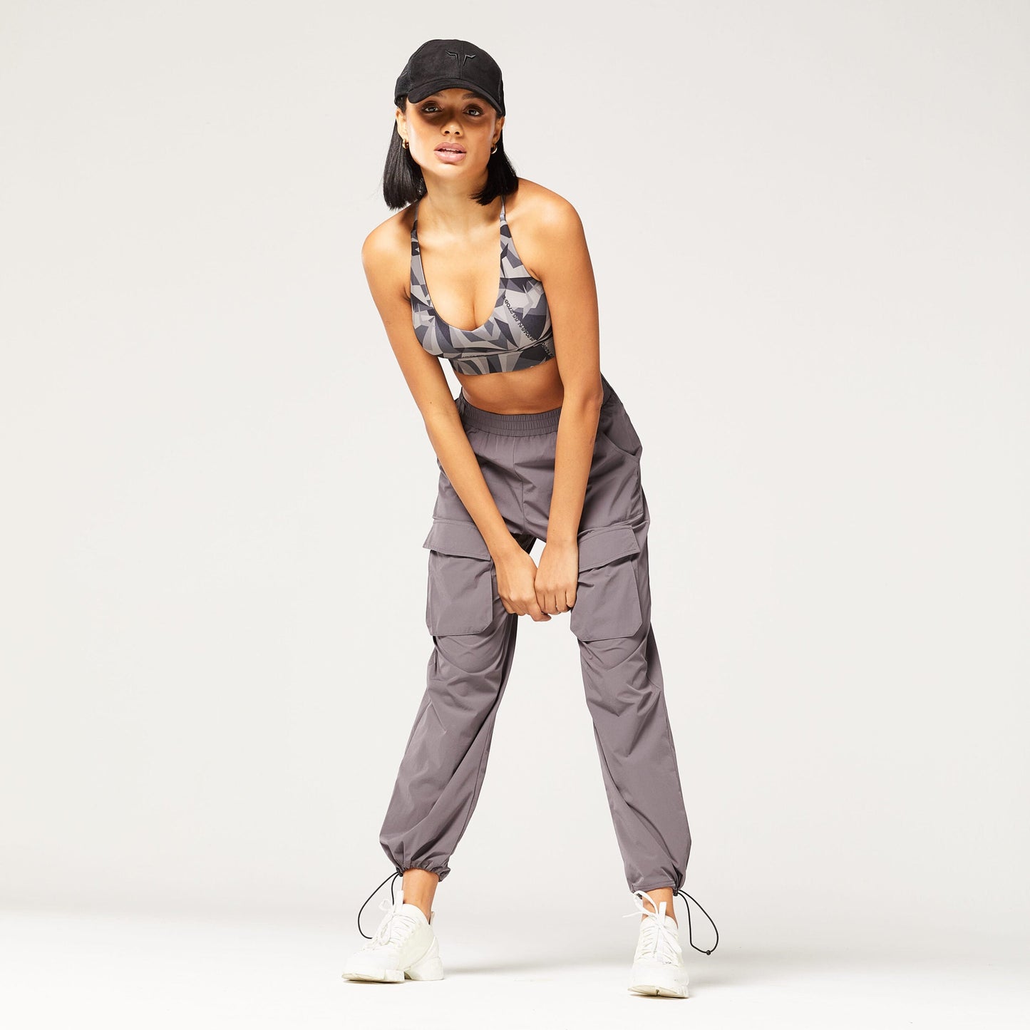 squatwolf-workout-clothes-code-cargo-pants-charcoal-gym-pants-for-women