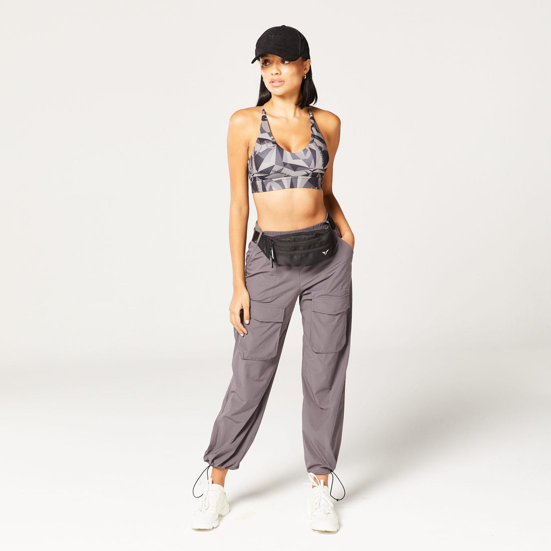 squatwolf-workout-clothes-code-cargo-pants-charcoal-gym-pants-for-women