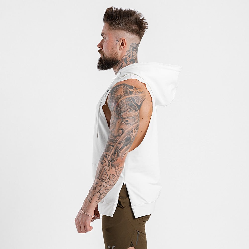 squatwolf-sleeveless-gym-hoodies-adonis-white-workout-clothes-for-men