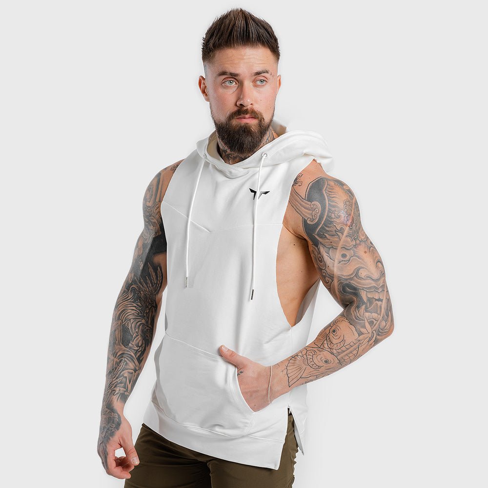 squatwolf-sleeveless-gym-hoodies-adonis-white-workout-clothes-for-men