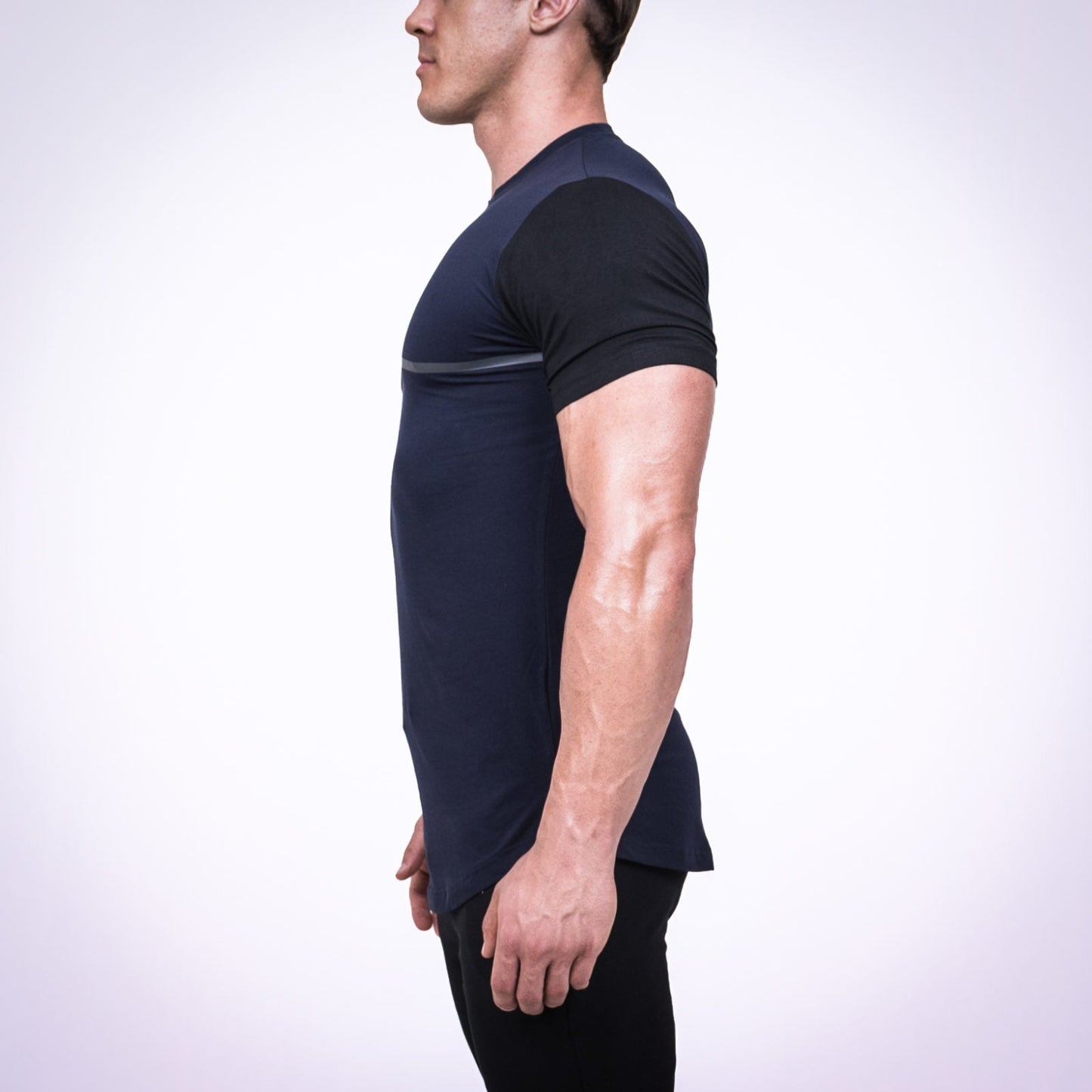 Urban fit tee blue