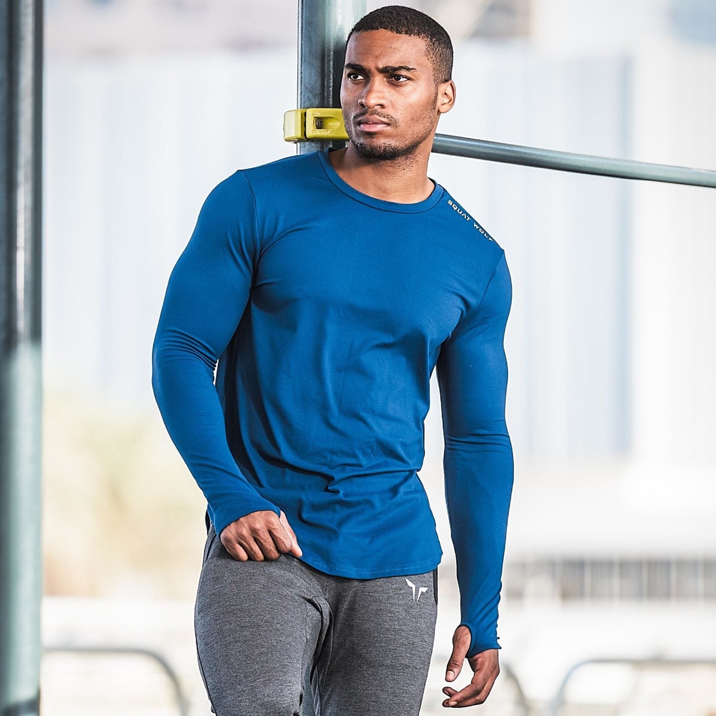 Muscle Tee Blue