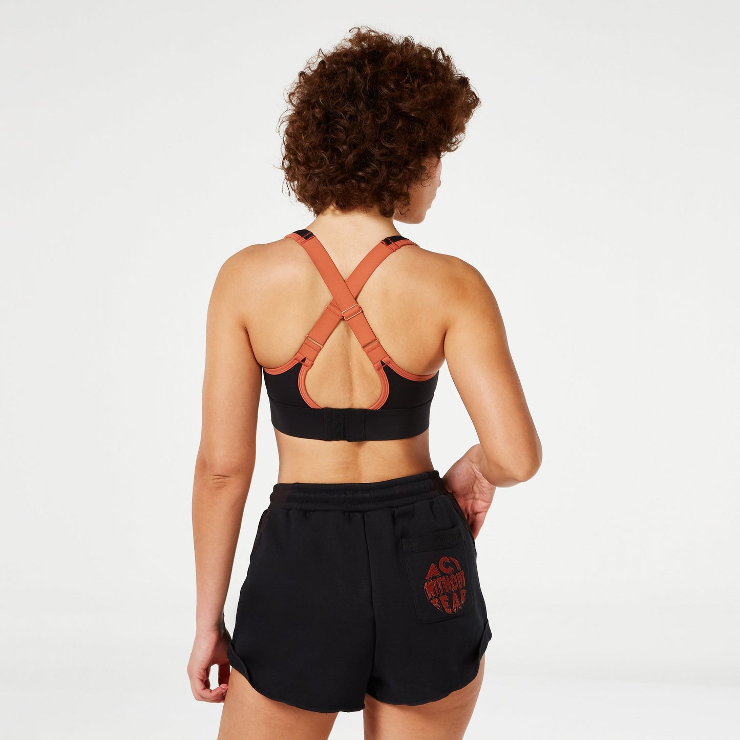 حمالة صدر ريتروجرايد كريس كروس - أسود 