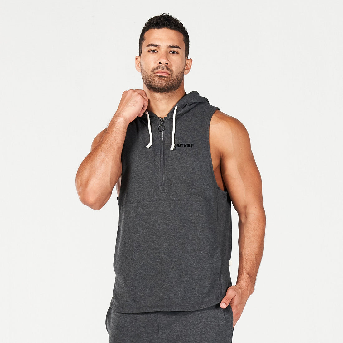 squatwolf-gym-wear-golden-era-new-school-hooded-tank-black-marl-workout-tank-tops-for-men