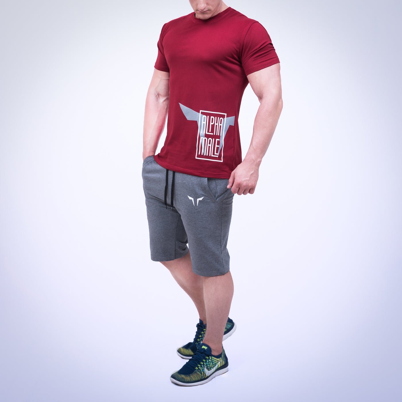 Gym Tshirt Alpha Red