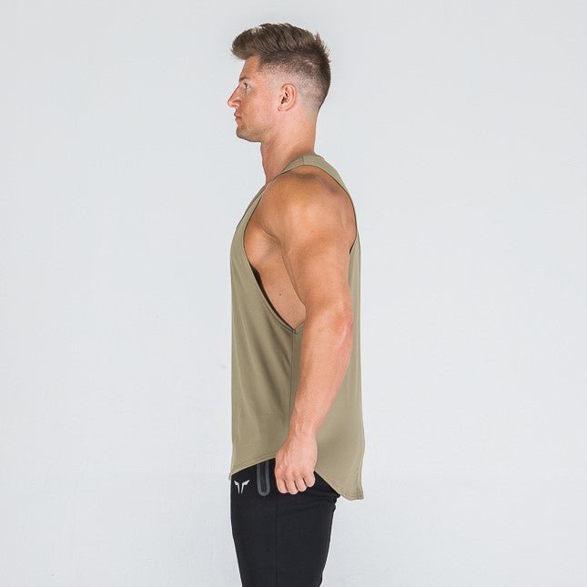 Muscle Stringer - Olive