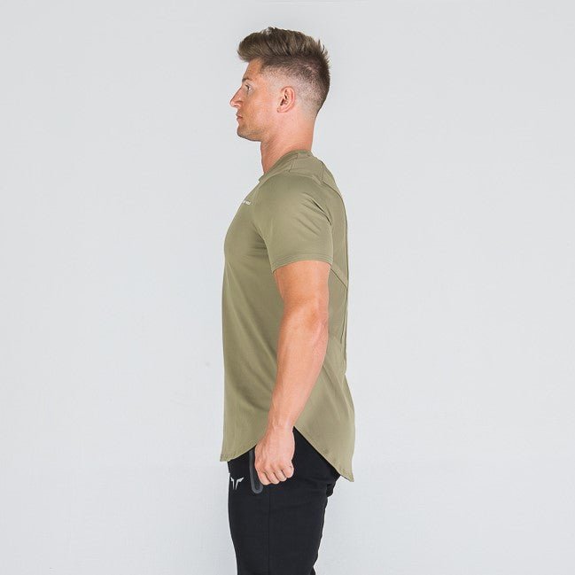 squatwolf-shirts-for-men-razor-back-tee-olive-workout-gym-wear