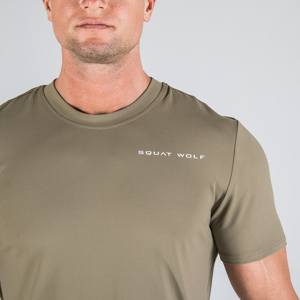 squatwolf-shirts-for-men-razor-back-tee-olive-workout-gym-wear