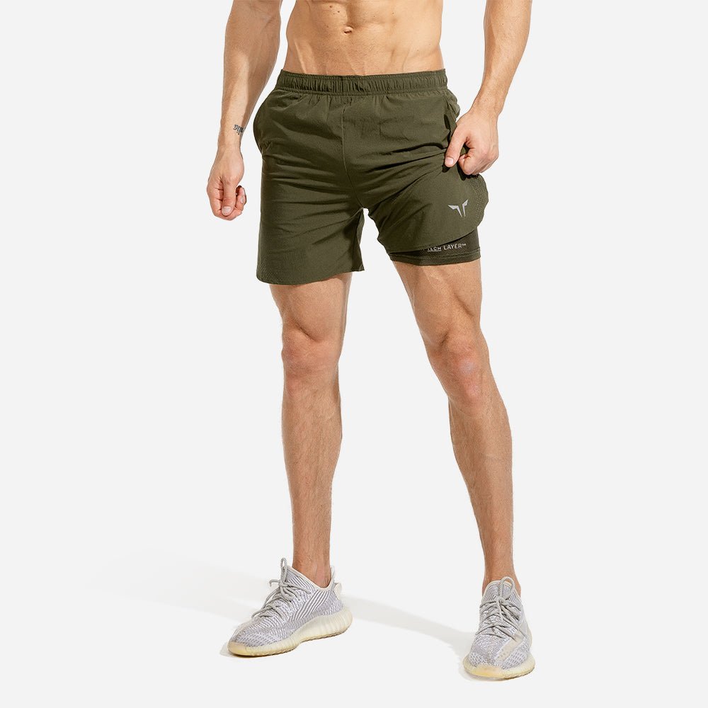 squatwolf-gym-wear-2-in-1-dry-tech-shorts-khaki-workout-shorts-for-men