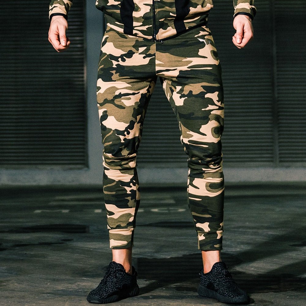 camo jogger pants
