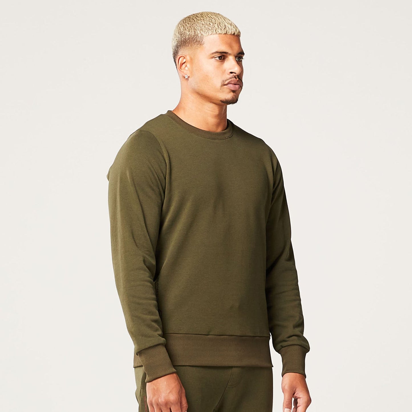squatwolf-gym-wear-code-crew-sweatshirt-khaki-workout-shirts-for-men