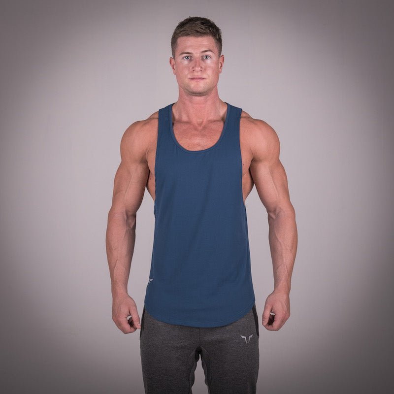 Muscle Stringer Blue