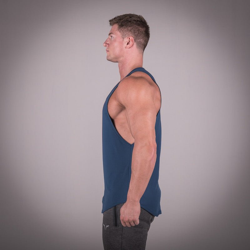 Muscle Stringer Blue