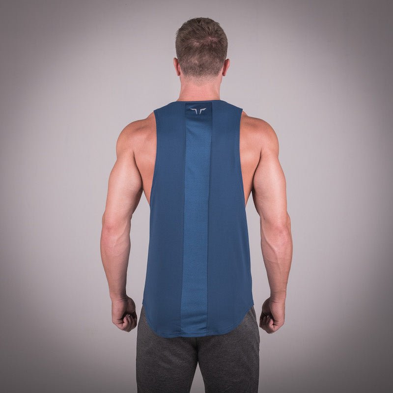 Muscle Stringer Blue