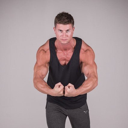 Muscle Stringer Black
