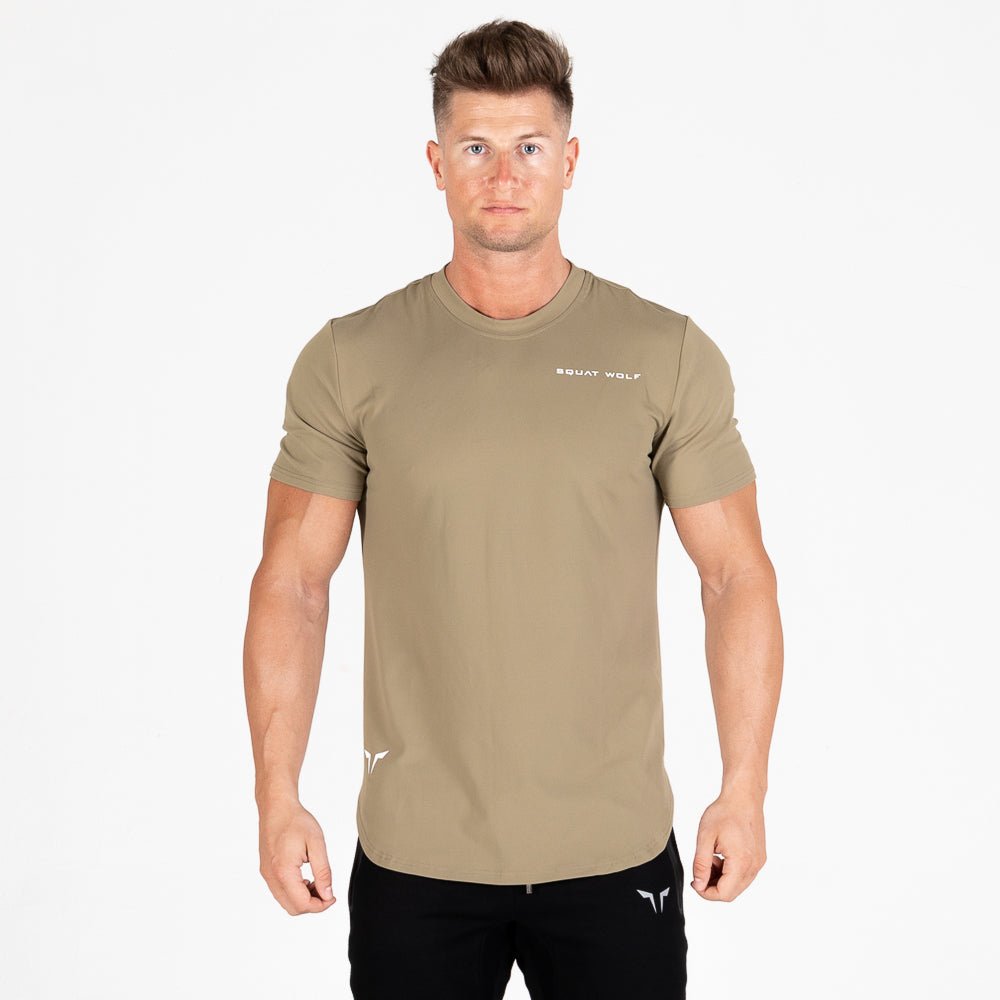 squatwolf-gym-wear-razor-back-tee-olive-workout-shirts-for-men
