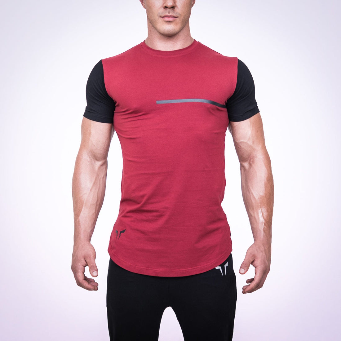 Urban fit tee red