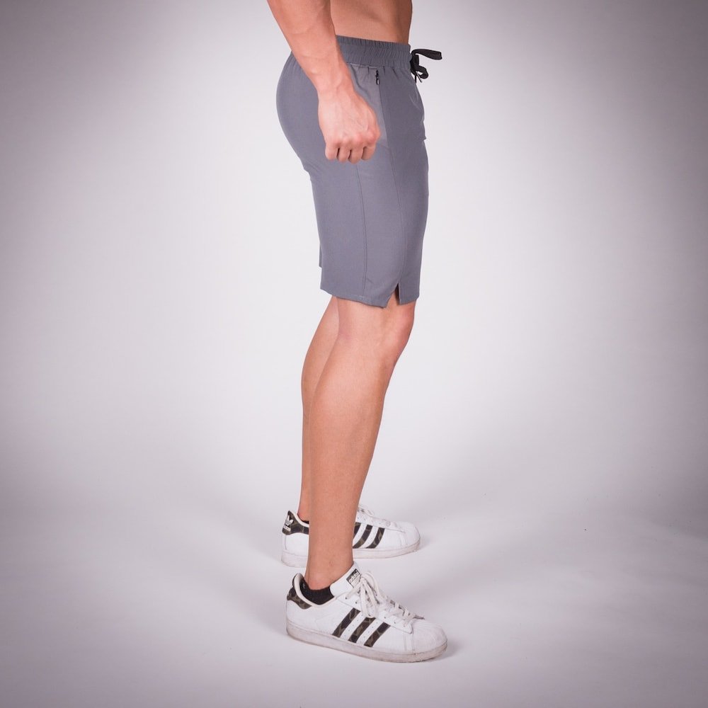 essential shorts grey