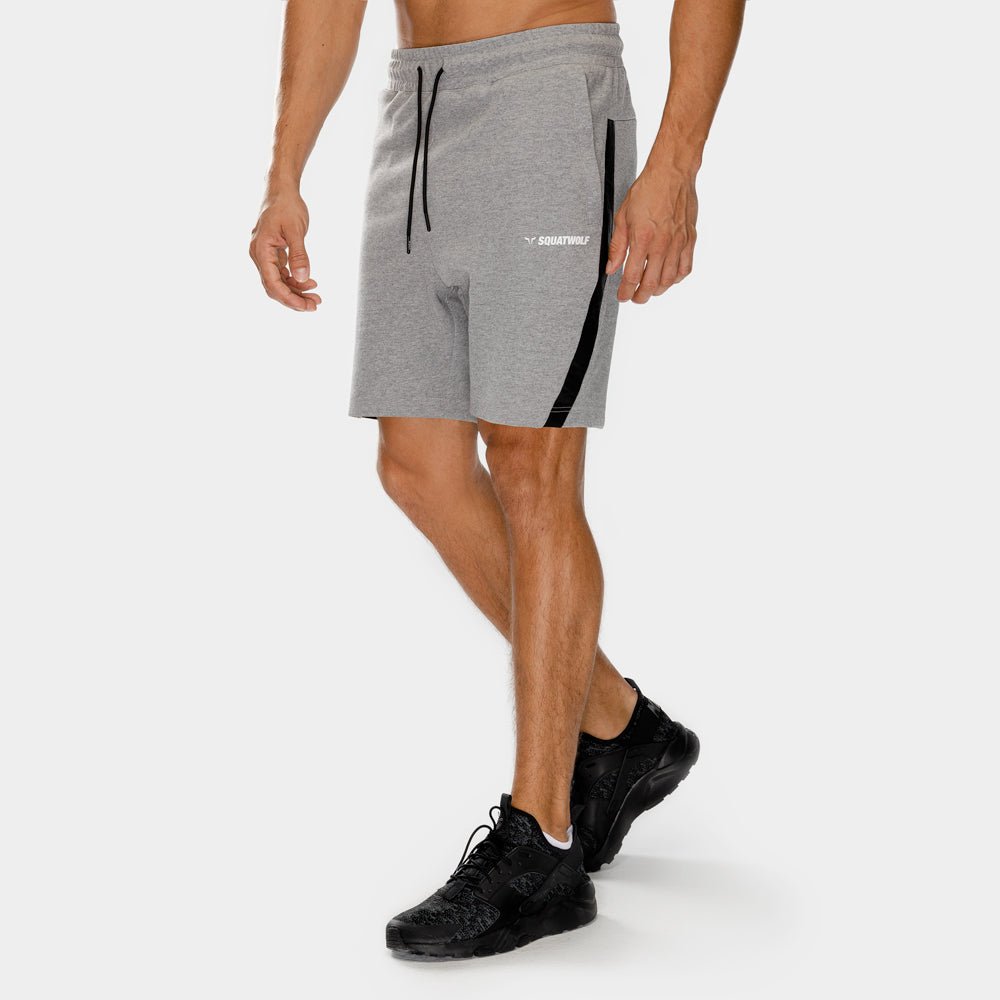 squatwolf-short-for-men-warrior-panel-shorts-grey-workout-gym-wear