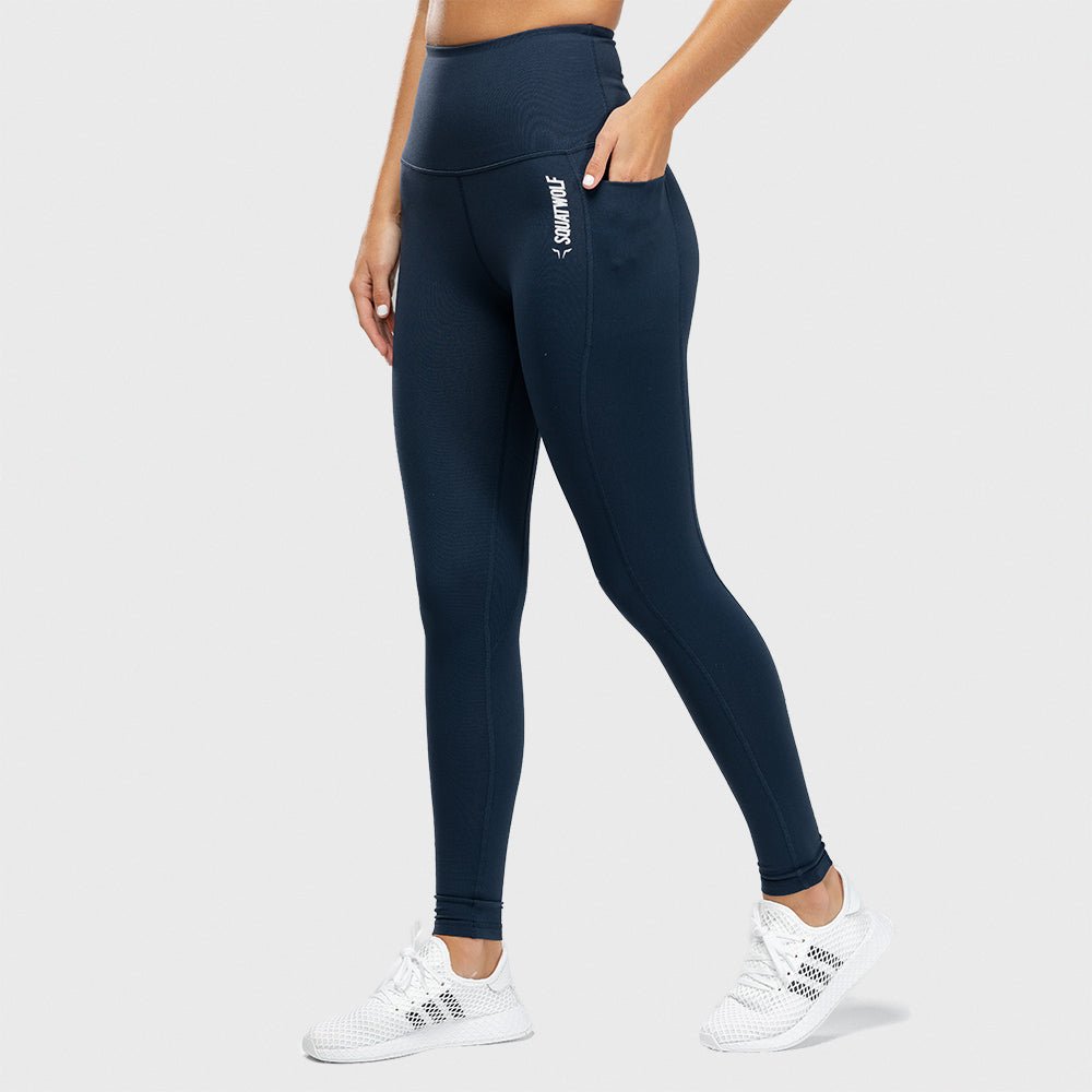 squatwolf-gym-leggings-for-women-we-rise-high-waisted-leggings-navy-workout-clothes