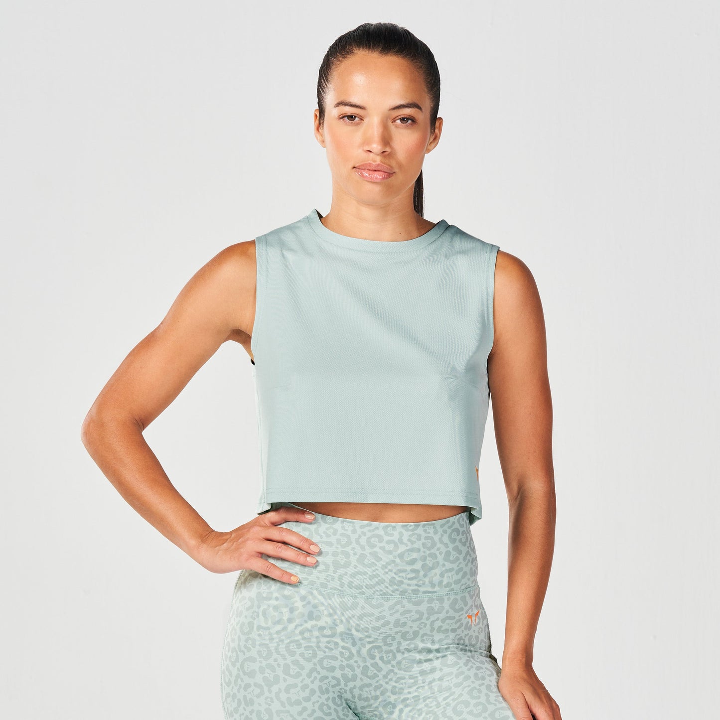 تانك قصيرة من كور - سماوي فاتح