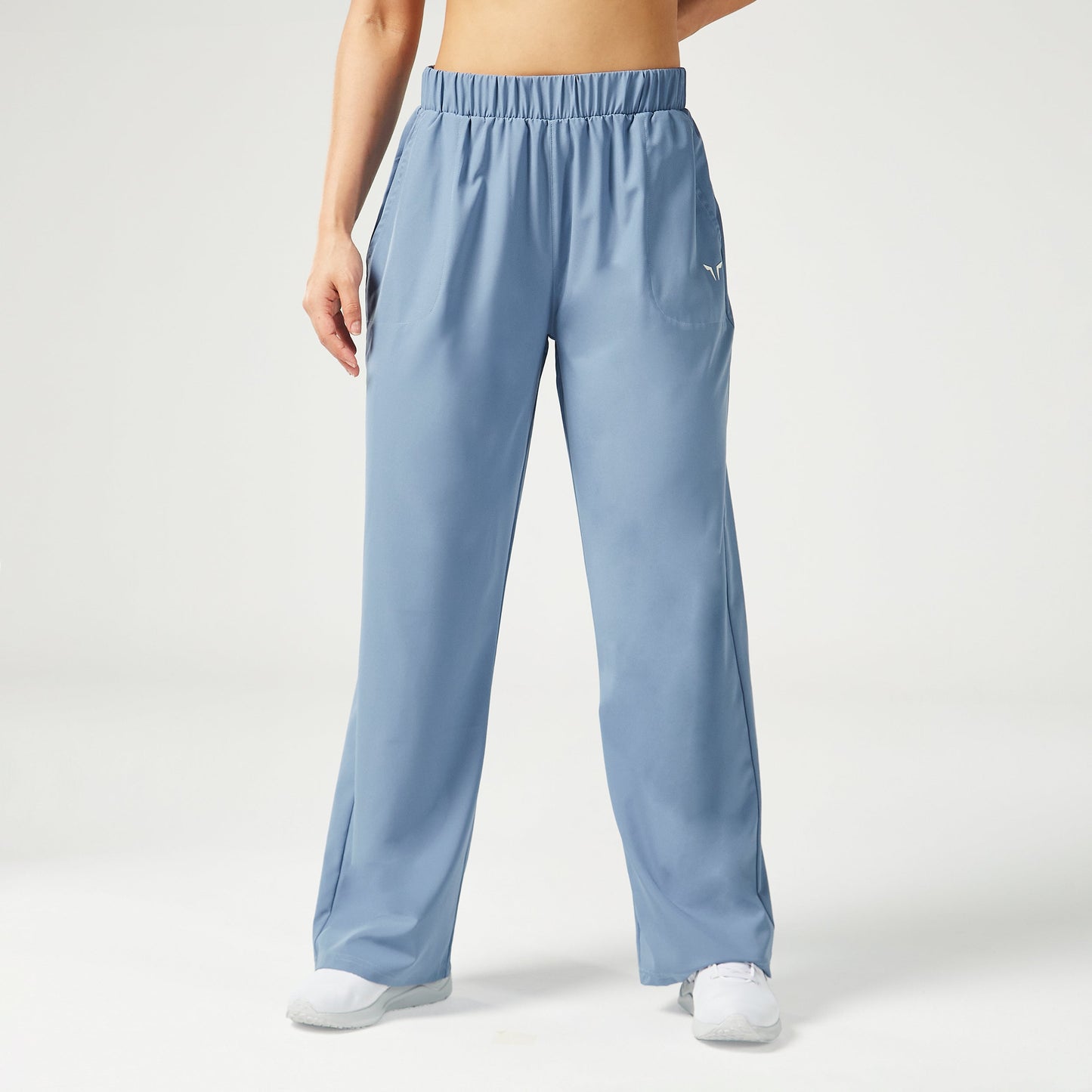 ايسينشال بنطلون رياضة مريح - أزرق