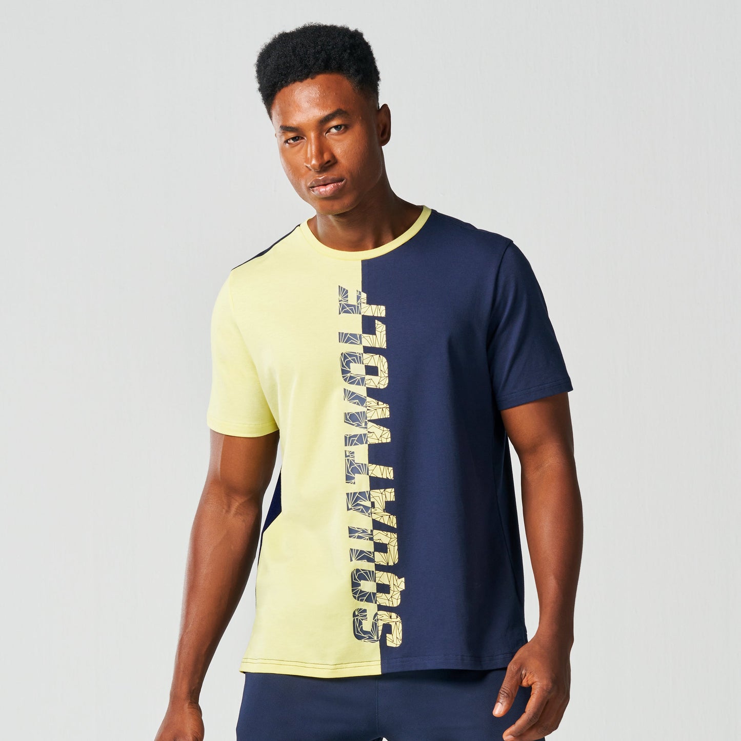 Split Logo T-shirt - Lemonade